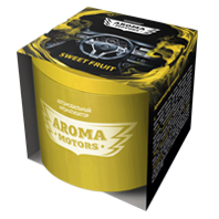Ароматизатор гелевый «Aroma Motors» SWEET FRUIT в блистерной упаковке(круглый) 100мл