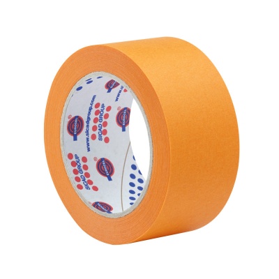 Eurosel маскирующая малярная лента  50 мм*40 м оранжевая