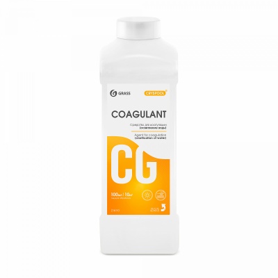 Средство для коагуляции (осветления) воды CRYSPOOL Coagulant (канистра 1л)