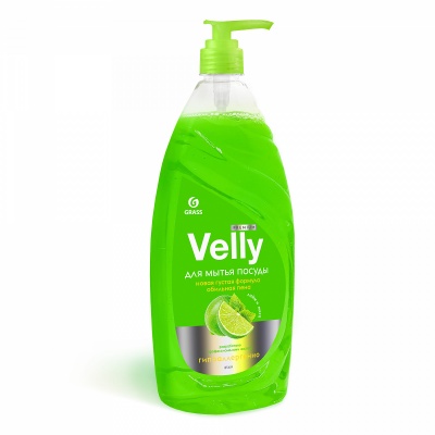 Средство для мытья посуды «Velly» Premium лайм и мята (канистра 1 л)