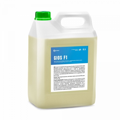 Щелочное пенное моющее средство с содержанием активного хлора GIOS F1 (канистра 5 л)