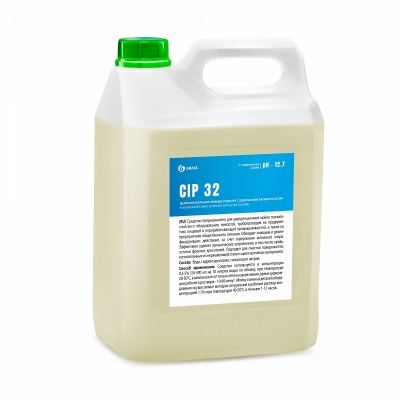 Щелочное беспенное моющее средство с содержанием активного хлора CIP 32 (канистра 5 л)